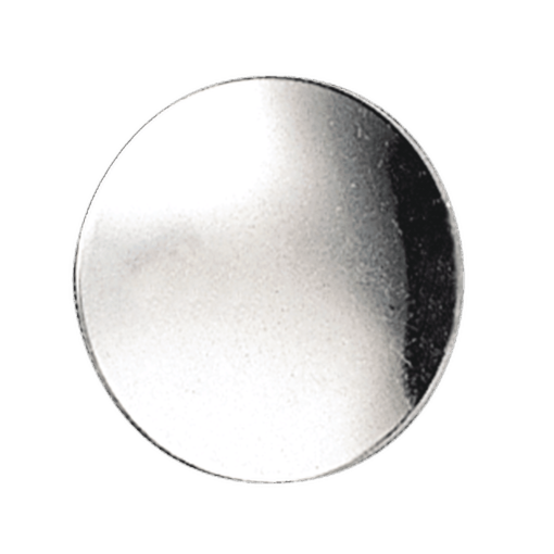 Button Voss 19 mm with long hempe, white