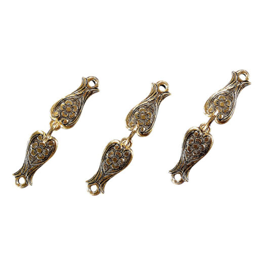 Løken fastenerss, set of 3 pairs