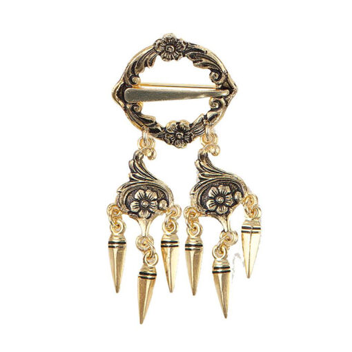 neck pin Løken with pendants