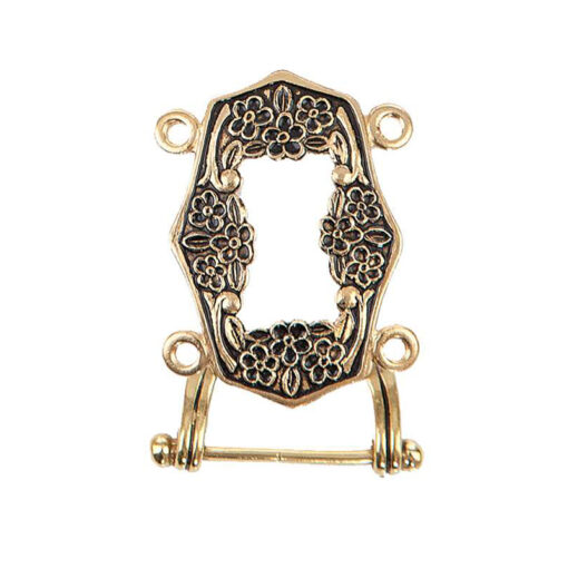 Purse plaque Løken with 6 distance hoops