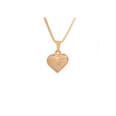 Heart pendant 585