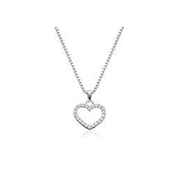 Pendant heart 0.29ct WSI HV 585