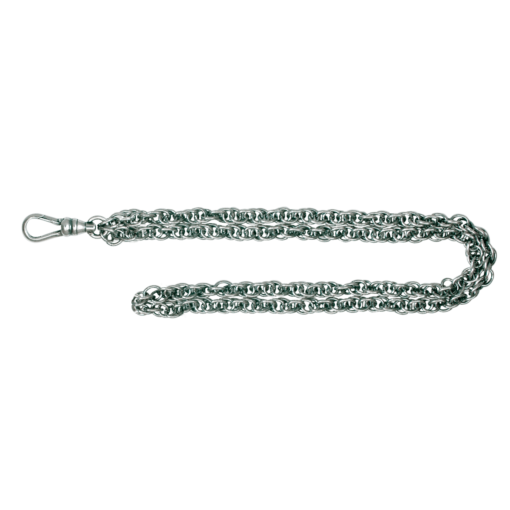 Key chain cordel with carabiner 40 cm, oxidized
