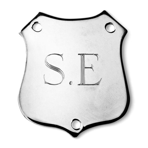 Vestfold name shield w/grave