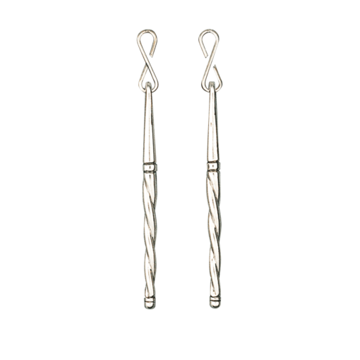 Spear twisted, oxidized