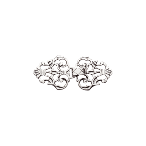 Vest fastenerss bumped, oxidized