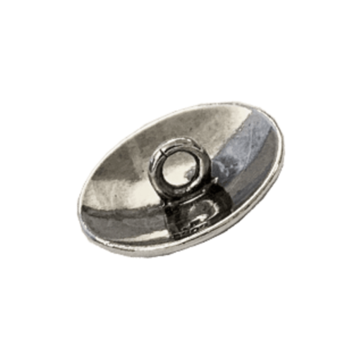 Alternative view of Nordland button large, oxidized