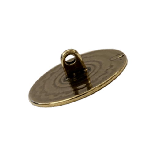 Alternative view of Brass button No. 4