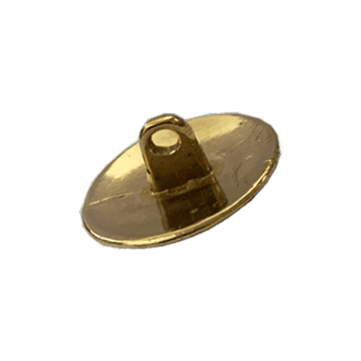 Alternative view of Brass button No. 3 small