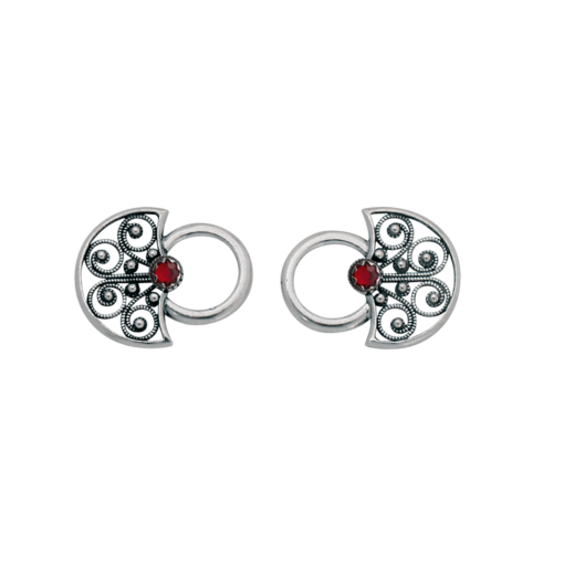 Enamels with rough crystal, oxidized