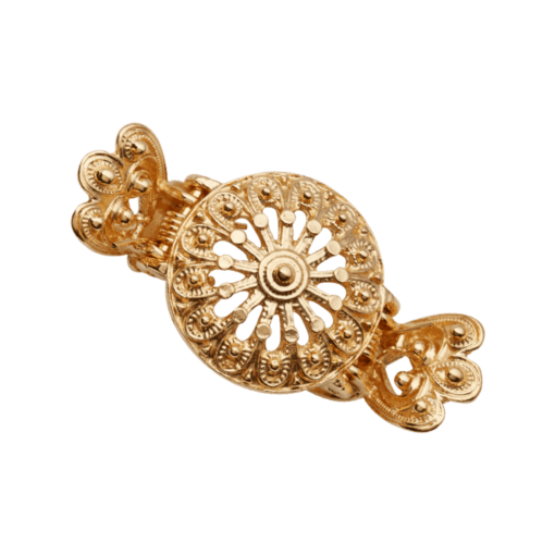 Hair clip Oda Large gold plated