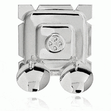 belt plaque No. 14 Rogaland candle with bowls