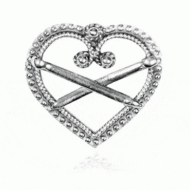 Neck pin No. 48, oxidized