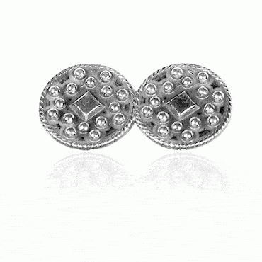 Neck pin Østby children small, oxidized