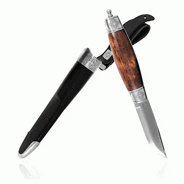 Men's knife No. 13, oxidized