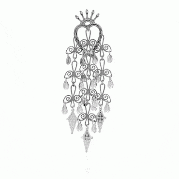 Heart Sølje No. 27, oxidized