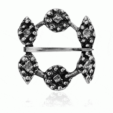 Horn ring Østby, oxidized