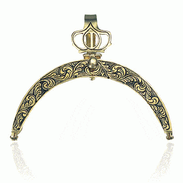 purse clasp No. 18 bronze