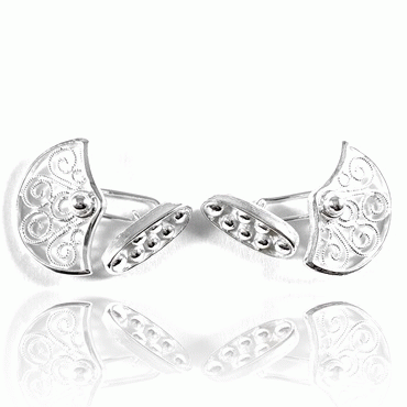 Cufflinks Bergen No. 18 light