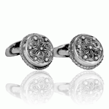 Cufflinks No. 1, oxidized