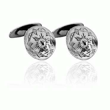 Cufflinks No. 71, oxidized