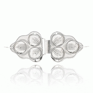 Belt buckle Numedal, oxidized to leather belt