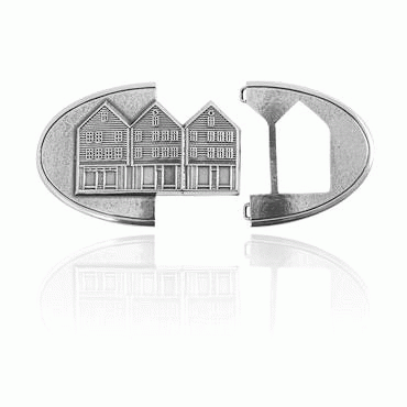 Belt tensioners Bryggen, oxidized