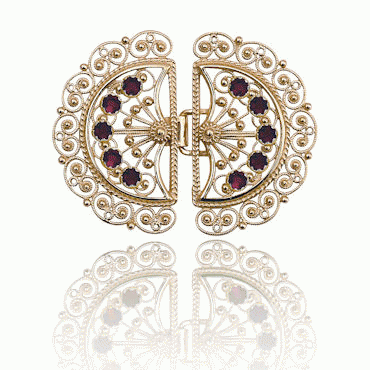 Belt buckles Fana with crystal