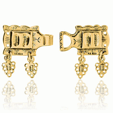 Belt buckles No. 14 old gold plated