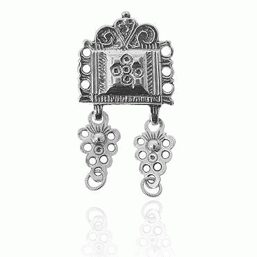 belt plaque No. 11, oxidized