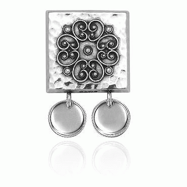 belt plaque No. 7, oxidized