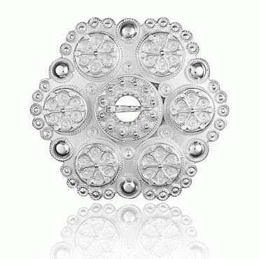 Boole brooch No. 3 light