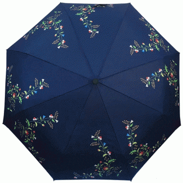 Bunad umbrella Bergen dark blue