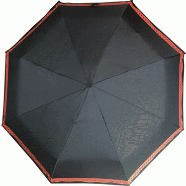 Bunad umbrella red/pink Belt loop