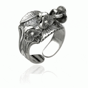 Buna ring Nordland large, oxidized