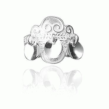 Bunad ring No. 5 candles with bowls