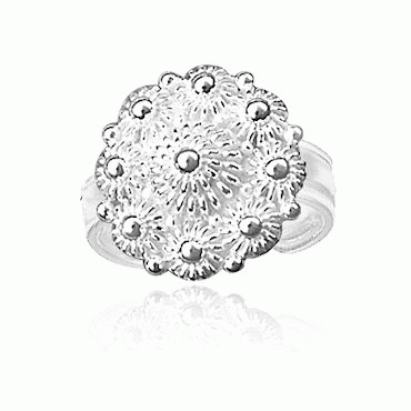 Bunad ring No. 9 light