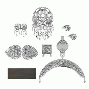 Bunadsilver package Gudbrandsdal no. 2