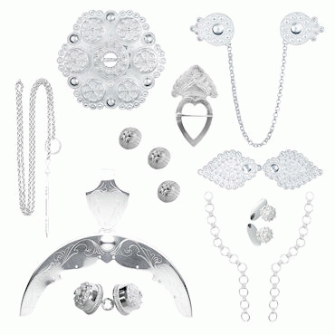 Bunadsilver package Vest-Agder no. 3 complete