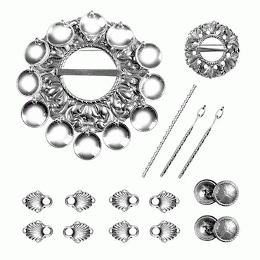Bunadsilver package Vestfold no. 2
