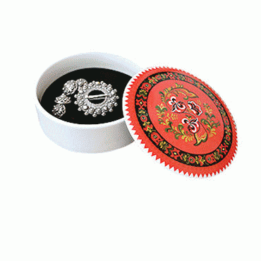 Bunad jewelry box small East Telemark