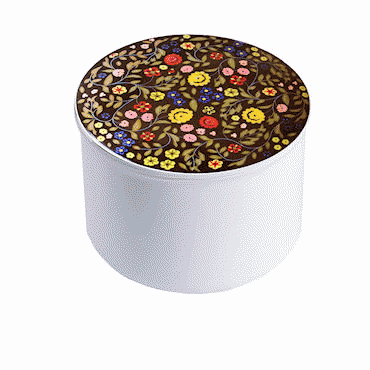 Bunad jewelry box large brocade