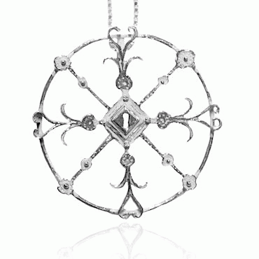 Dale jewelry large silver