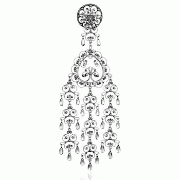 Gudbrandsdal button No. 2, oxidized