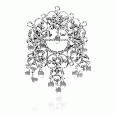 Hair accessories No. 14, oxidized