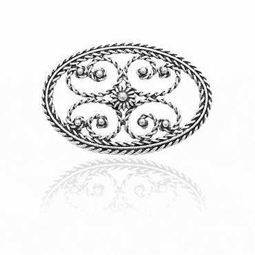 Hair accessories No. 4, oxidized