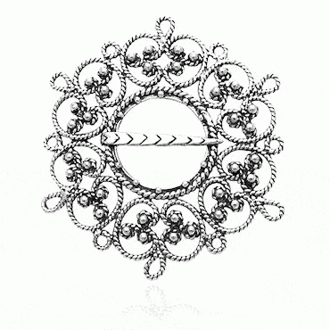 Hair accessories No. 7, oxidized