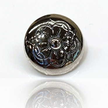Hallingdal engraved button large