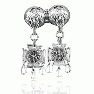 Neck pin No. 15, oxidized