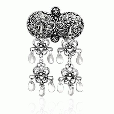 Neck pin No. 35, oxidized